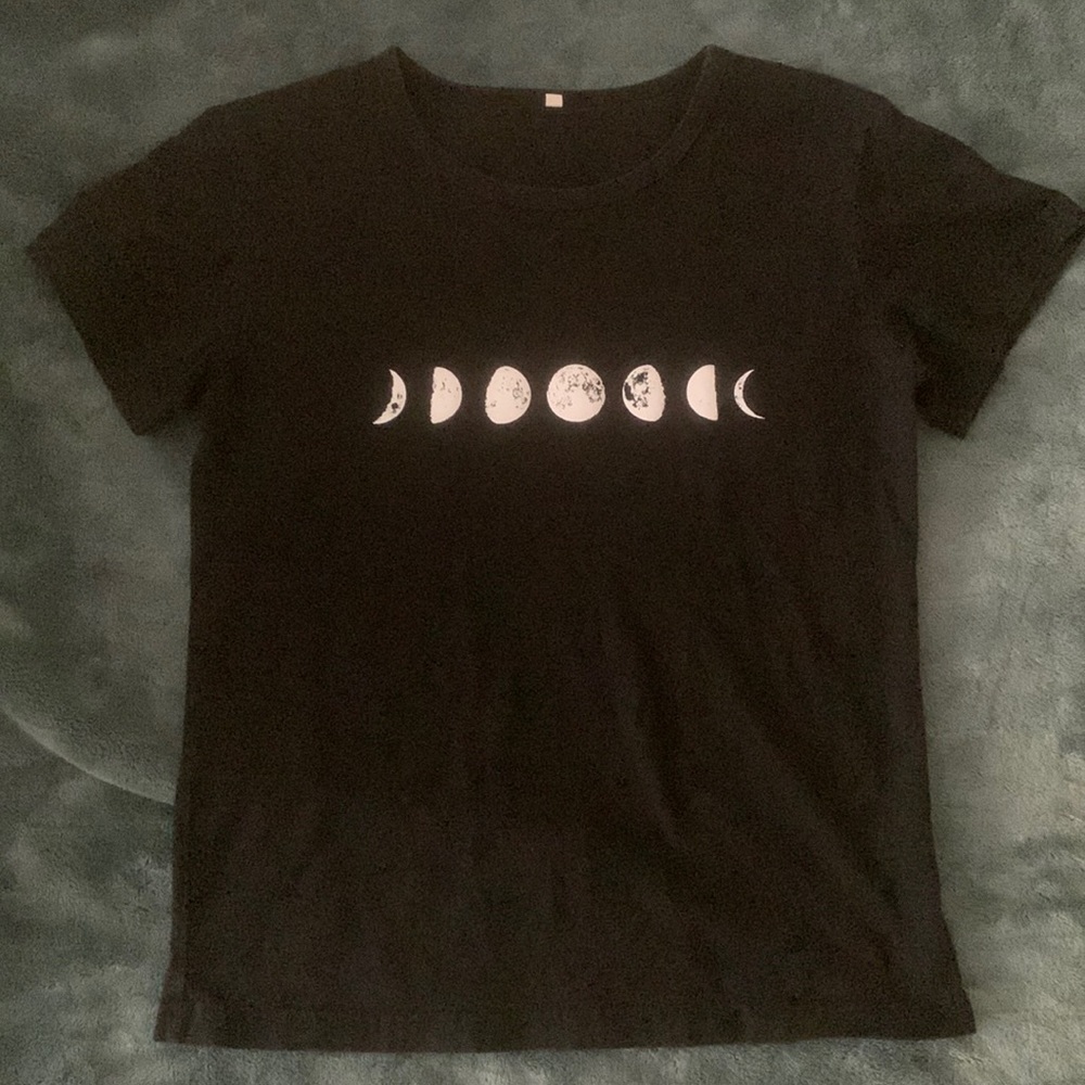 SHEIN black graphic tee size small